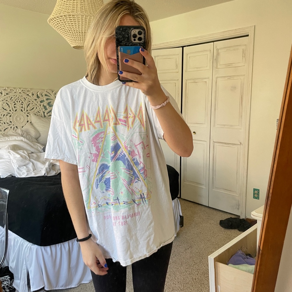 Topshop band tee!!
